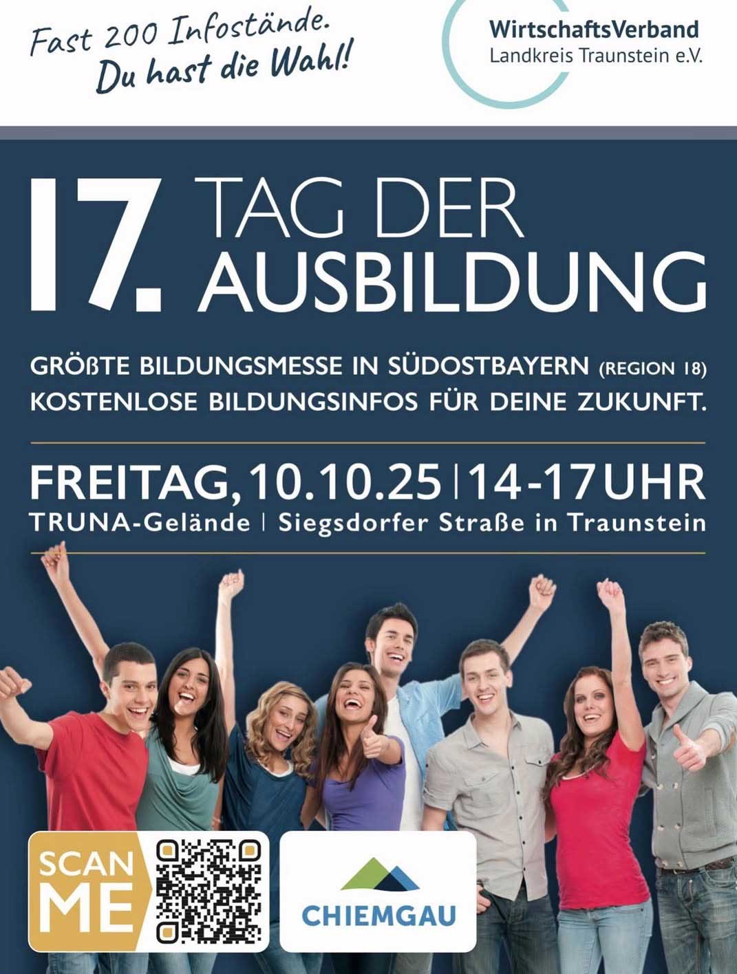 DVLD beim 17. Tag der Ausbildung in Traunstein – Infos zu Legasthenie und Dyskalkulie